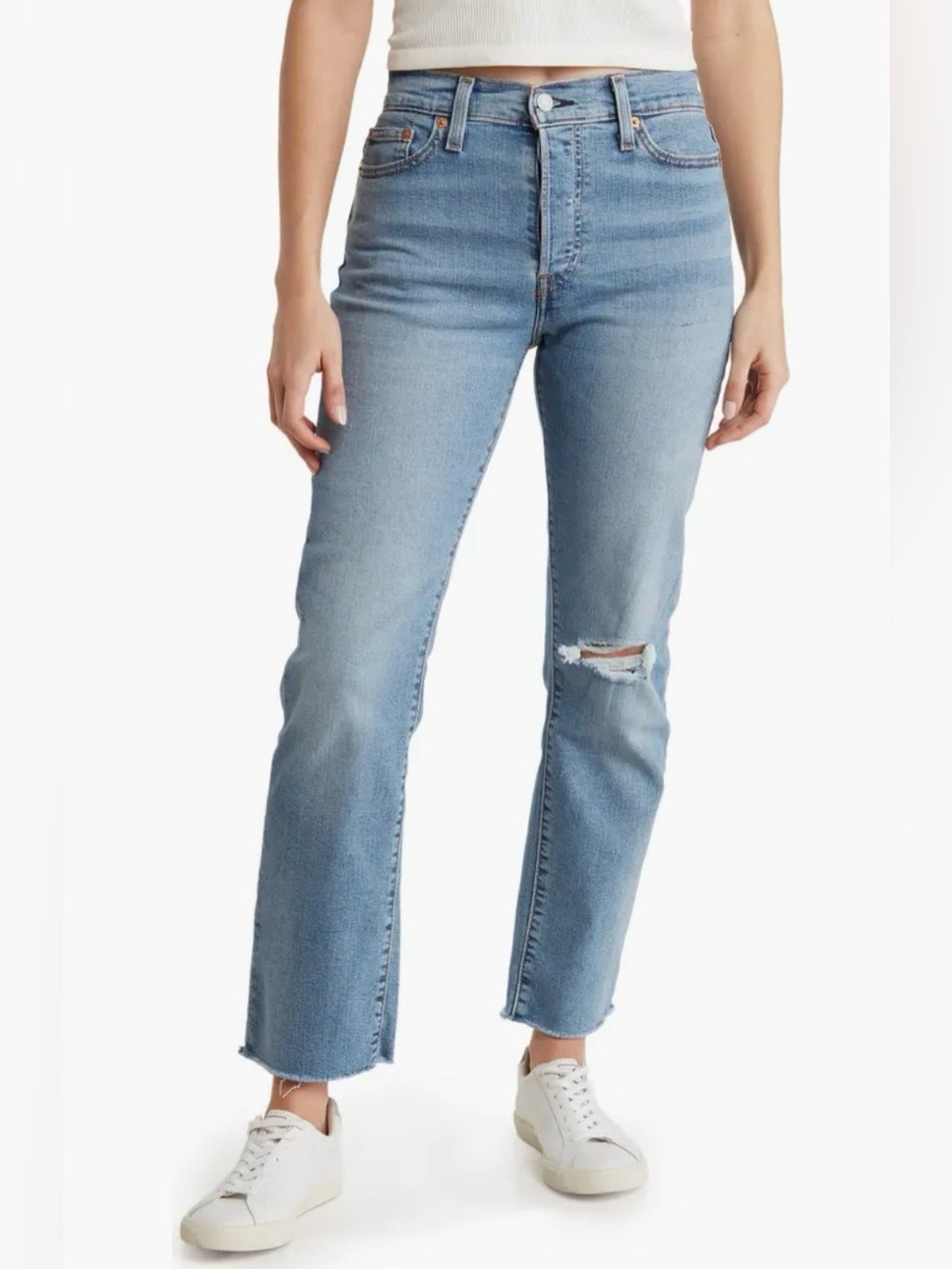 Levi’s Wedgie Straight Leg Jeans Button Fly 29/28